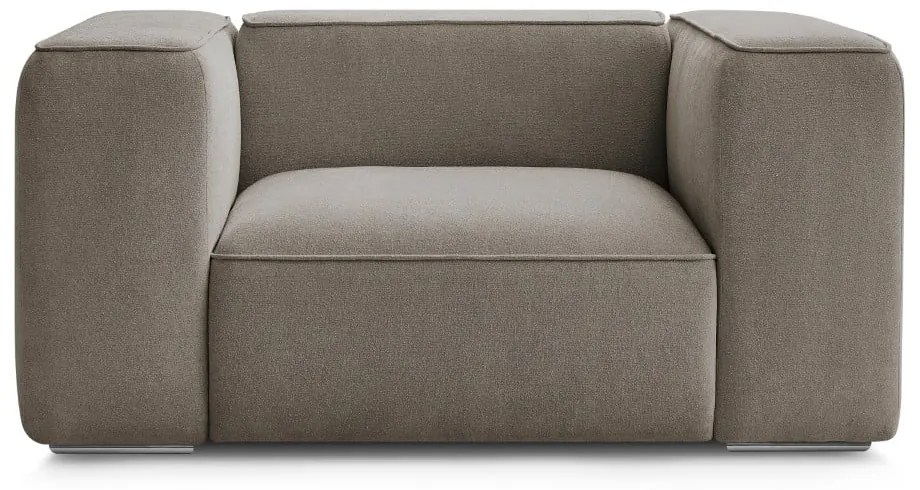 Сиво-бежово кресло Zephyr – Bobochic Paris