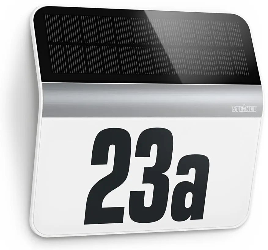 STEINEL 007140 - LED соларен номер XSolar LH-N LED/0,03W неръжд. IP44