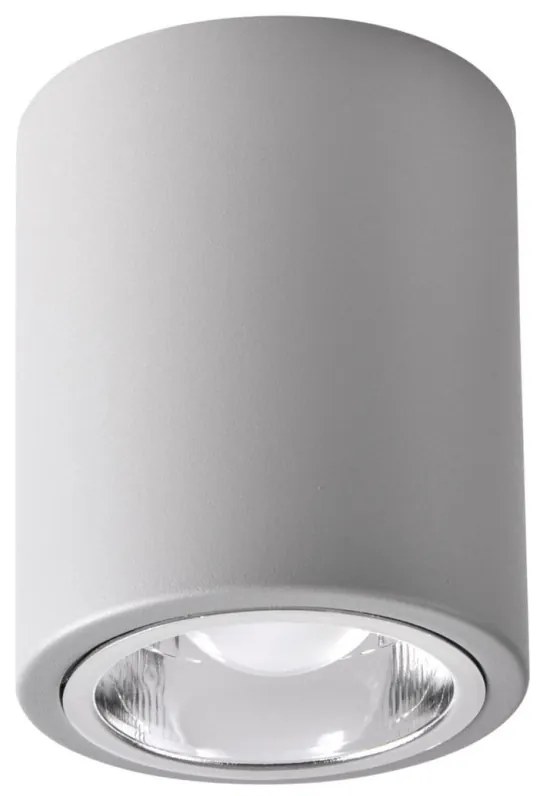 Димируемо LED RGBW точково осветително тяло JUPITER 1xE27/6,5W/230V Ø 9,8 см, сиво