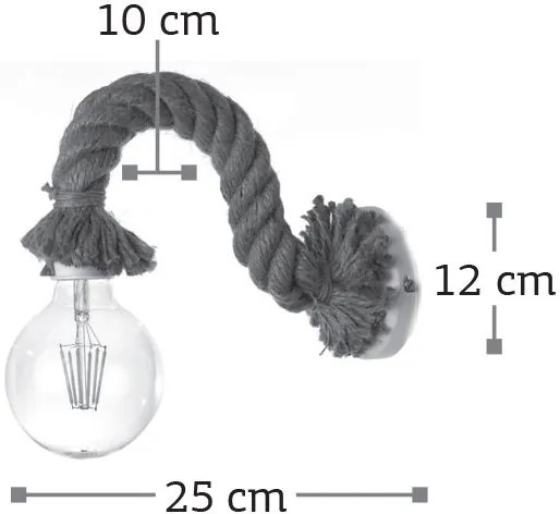 Аплик за стена InLight 43367-White