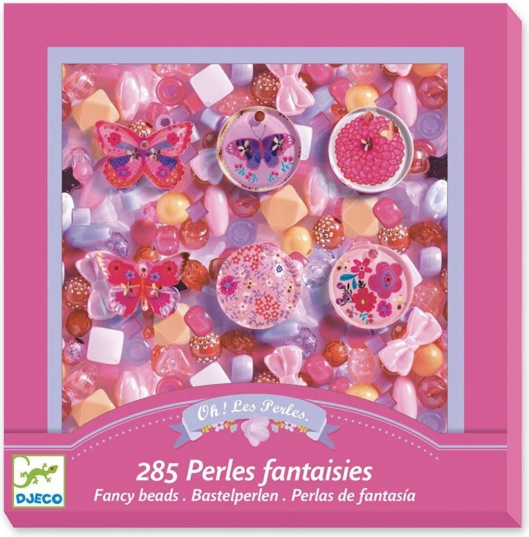 Djeco - Игра създай бижута Fancy beads Butterflies ST1 DJ09857