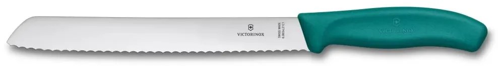 Victorinox - Кухненски нож за хляб SWISS CLASSIC 21 см тюркоазен