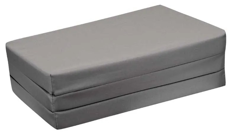 KIKKA BOO Сгъваем матрак полиестер 59/118/5 см. DARK GREY