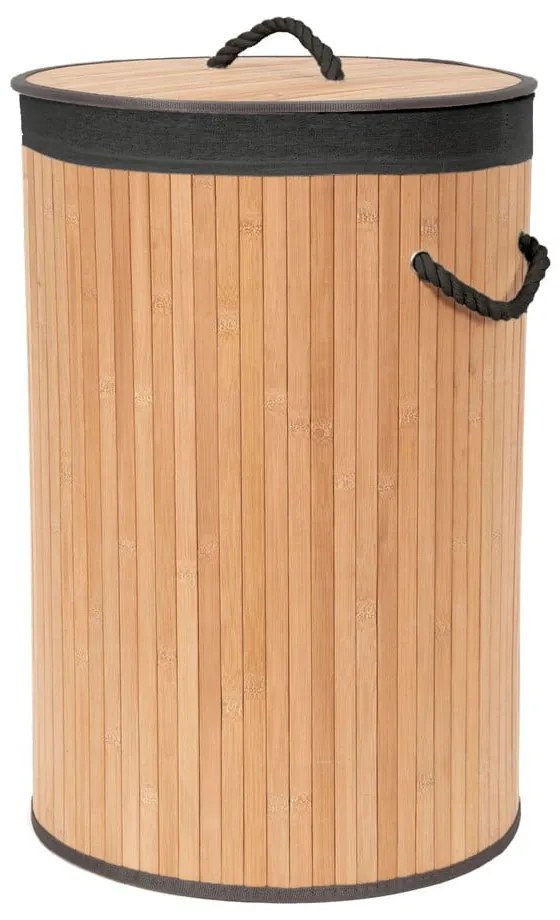 Бамбуков кош за пране естествен 70 l Bamboo – Compactor