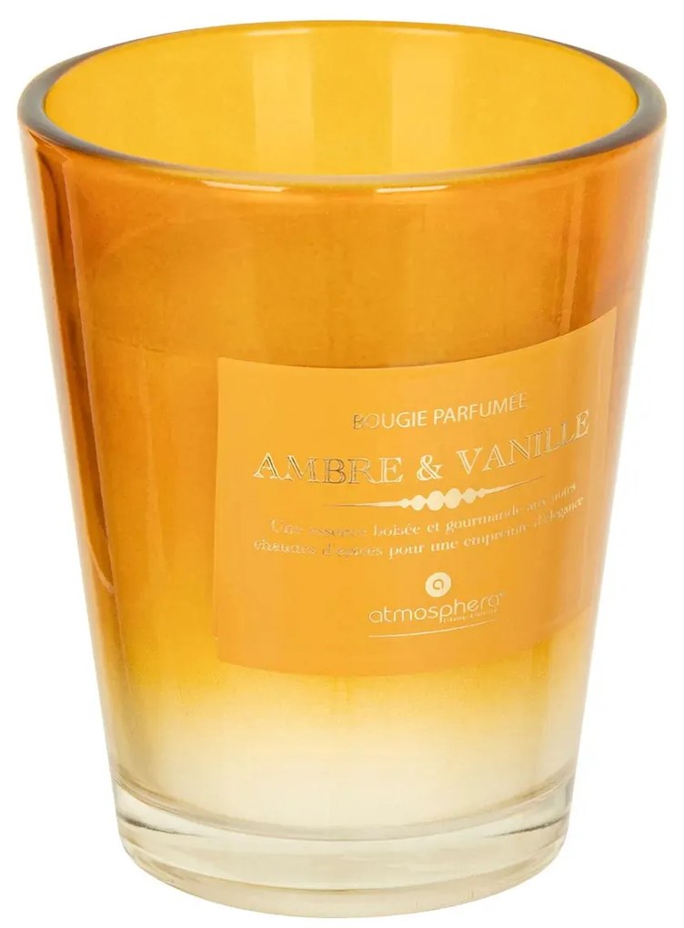 Ароматна свещ atmosphera Alma, Стъкло, 270 g - Amber