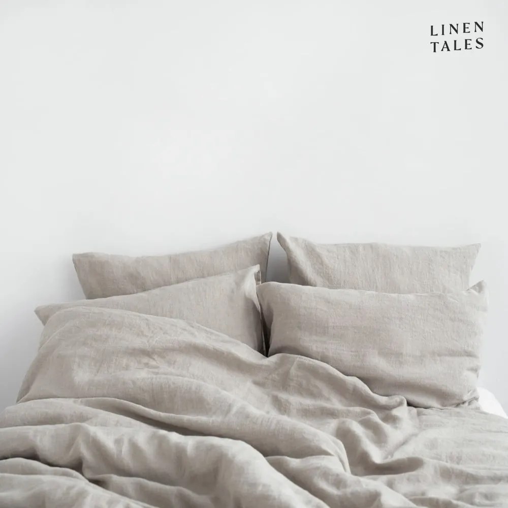 Кремаво спално бельо спално бельо за единично легло 135x200 cm - Linen Tales