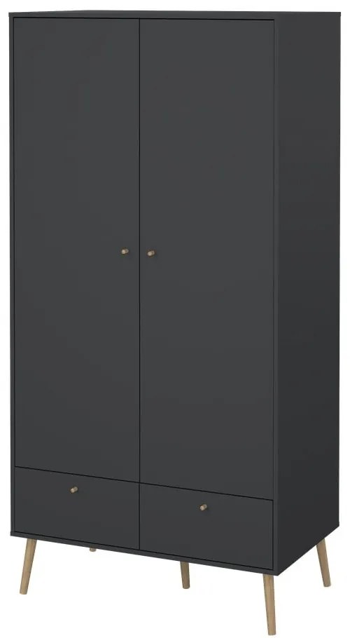 Гардероб антрацит 99x200 cm Bodo - Tvilum