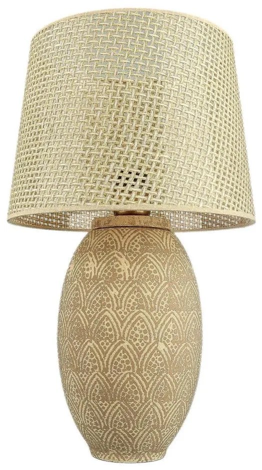 Настолна лампа RAMZES 1xE27/40W/230V златна