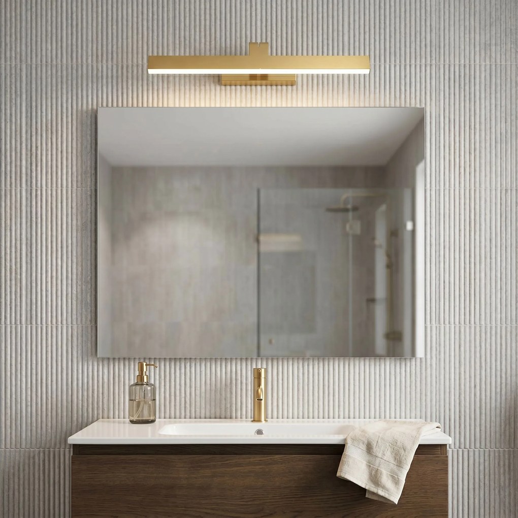 LED аплик за баня SWE007-1W 43cm BRUSH GOLD