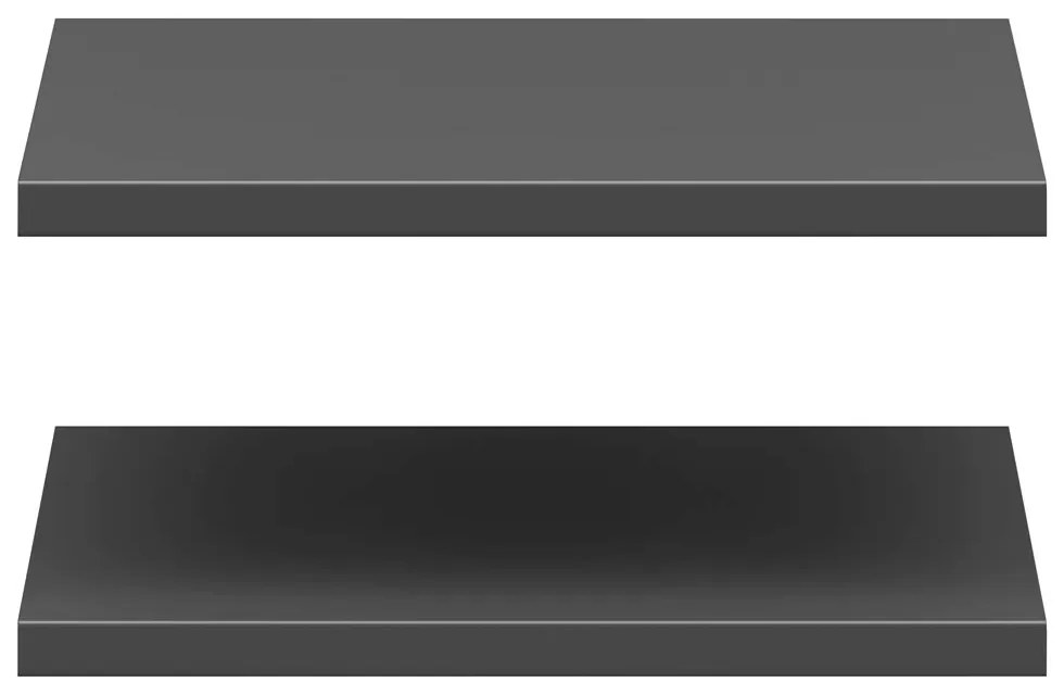КОМПЛЕКТ 2 БР. СИВ РАФТ МУЛТИ ЗА МОДУЛИ С ШИРИНА 30 СМ