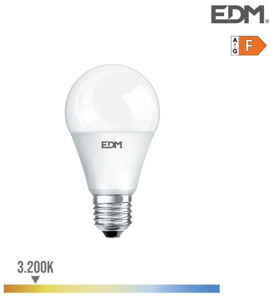 LED крушка EDM E27 A+ 10 W 810 Lm (3200 K)