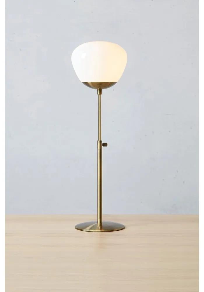 Настолна лампа в бяло-бронзов цвят (височина 60 cm) Rise - Markslöjd