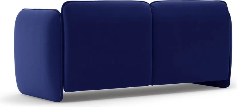 Син кадифен диван 168 cm Georgia – Micadoni