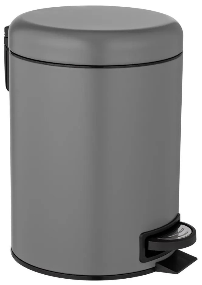 WENKO 24682100 - Кош LEMAN 21x24 cm сив/черен