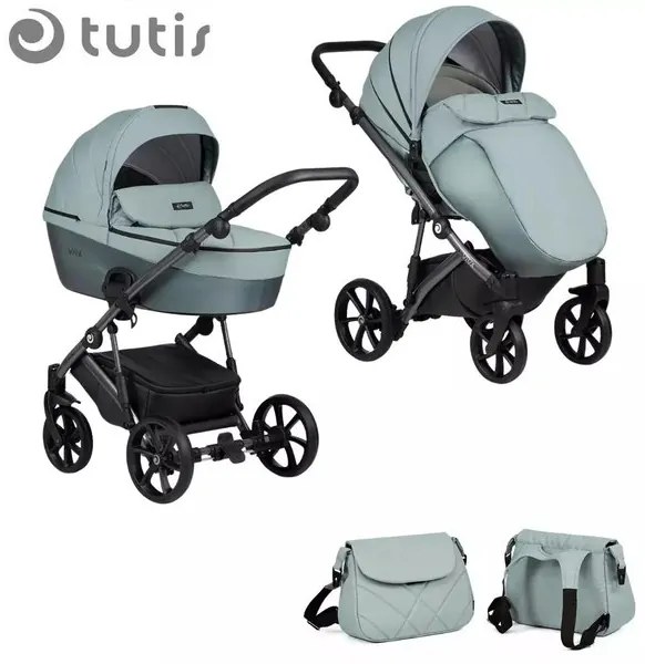 Комбинирана детска количка 2в1 VIVA 4 LUX TUTIS - Turquoise