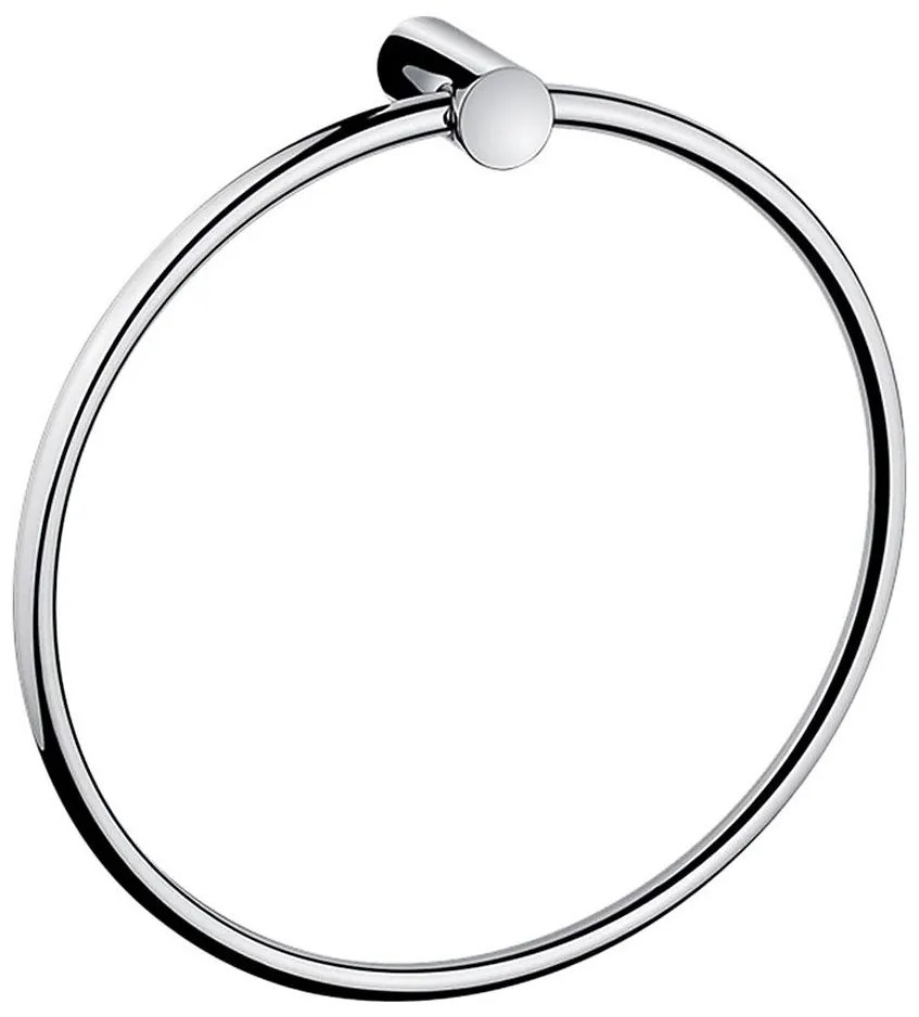 NIMCO BR 11060L-26 - Стенна закачалка за кърпи BORMO Ø 20 см лъскав хром