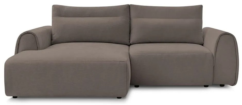 Кафяв ъглов диван Aden – Bobochic Paris