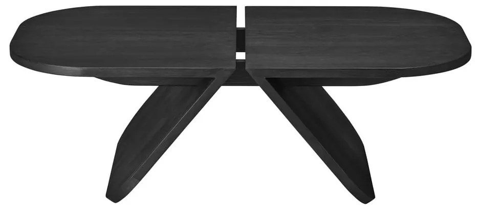 Черна масичка за кафе от масивен дъб 54x100 cm Avio – Blomus