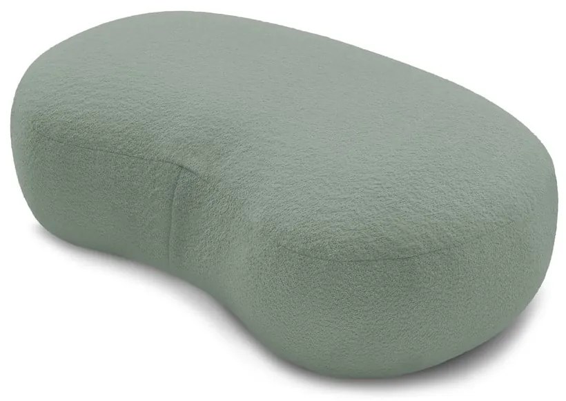 Светлозелена табуретка от букле Saint-Germain - Bobochic Paris