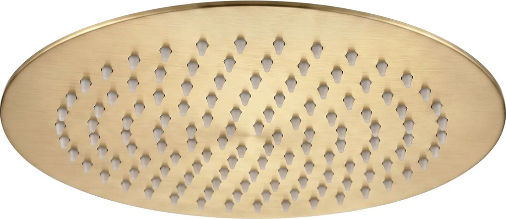 Кръгла душ глава REA JS-P014BG 25cm Brush Gold