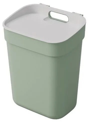 Светлозелен кош за отпадъци от рециклирана пластмаса 10 l Ready To Collect – Curver