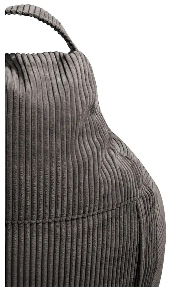 Син пуф от рипсено кадифе Play Amuse – SLOWDOWN