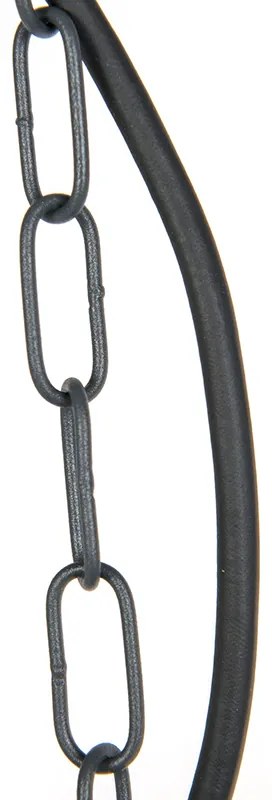 Ръстична висяща лампа за външен монтаж тъмно сива IP44 - Kansas graphite