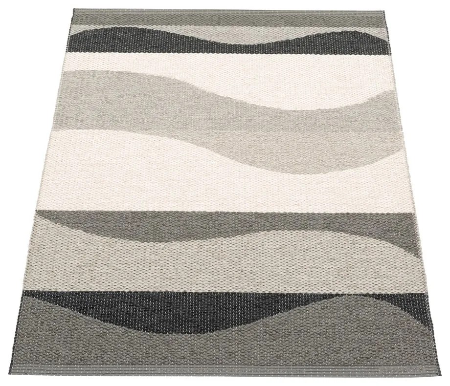 Сив килим за открито и закрито 70x100 cm Urvi Metal – Pappelina