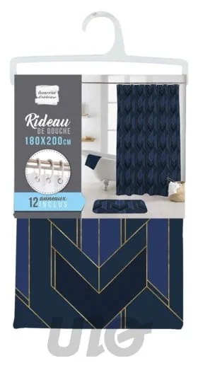 Завеса за душ 180x200 cm Achille – douceur d'intérieur