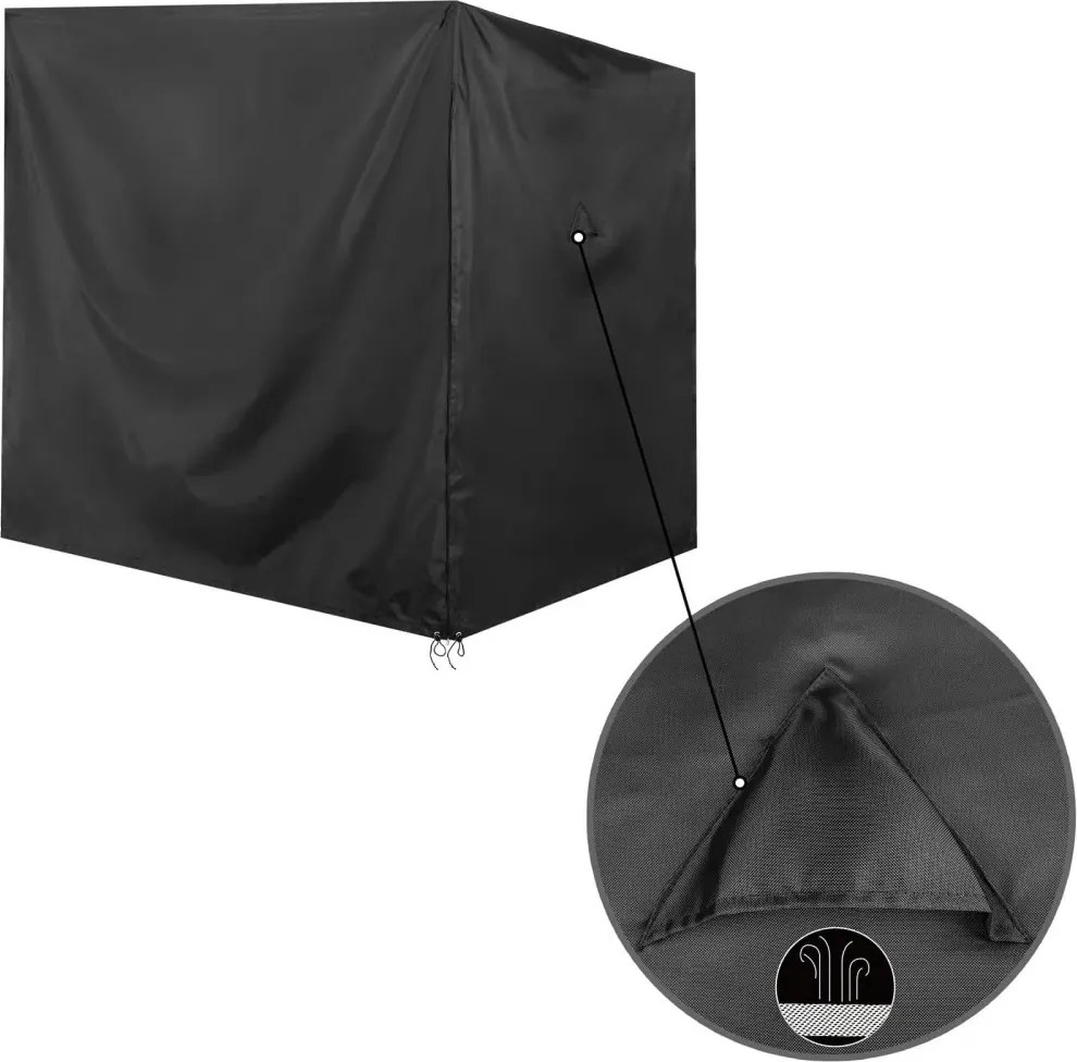 Градинска люлка CASARIA® синя, със защитен калъф KINGSLEEVE®