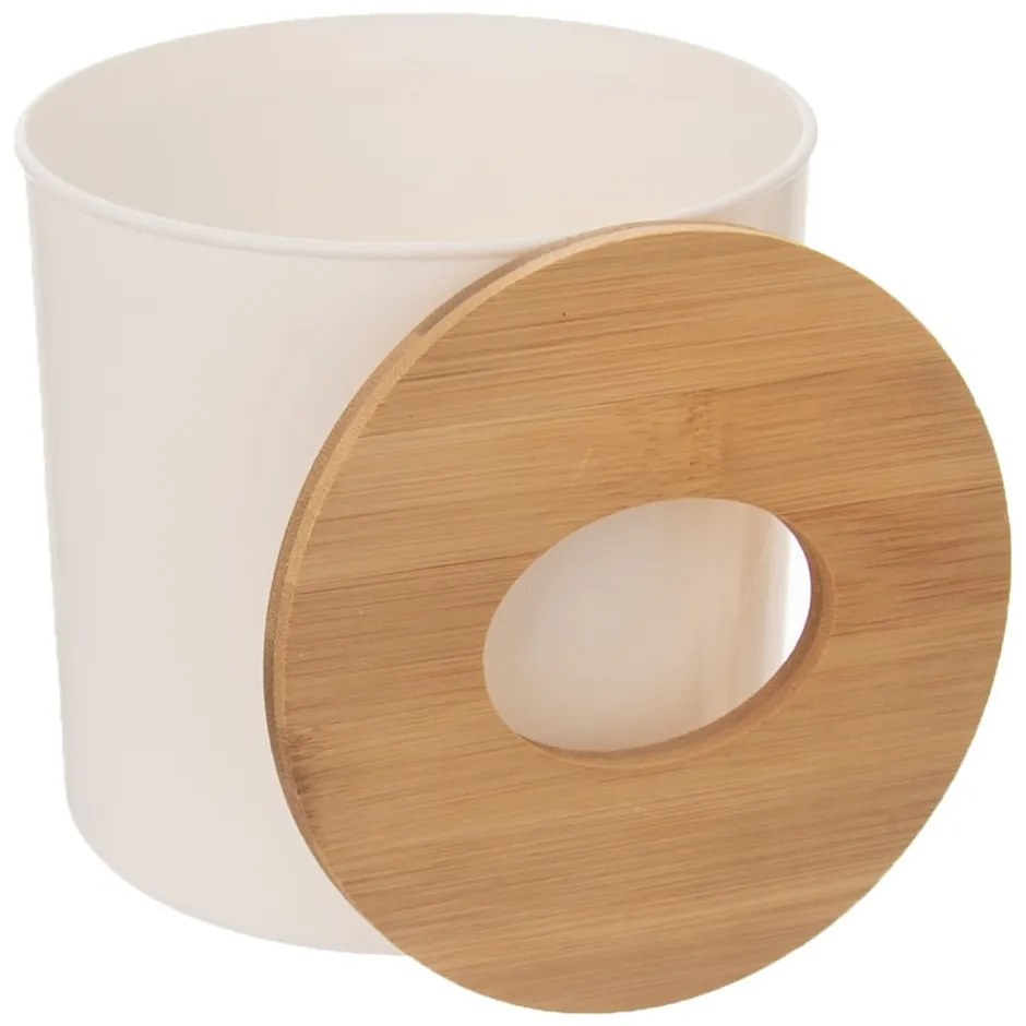 Бяло офис пластмасово кошче за боклук 1,6 l Whitney – Orion