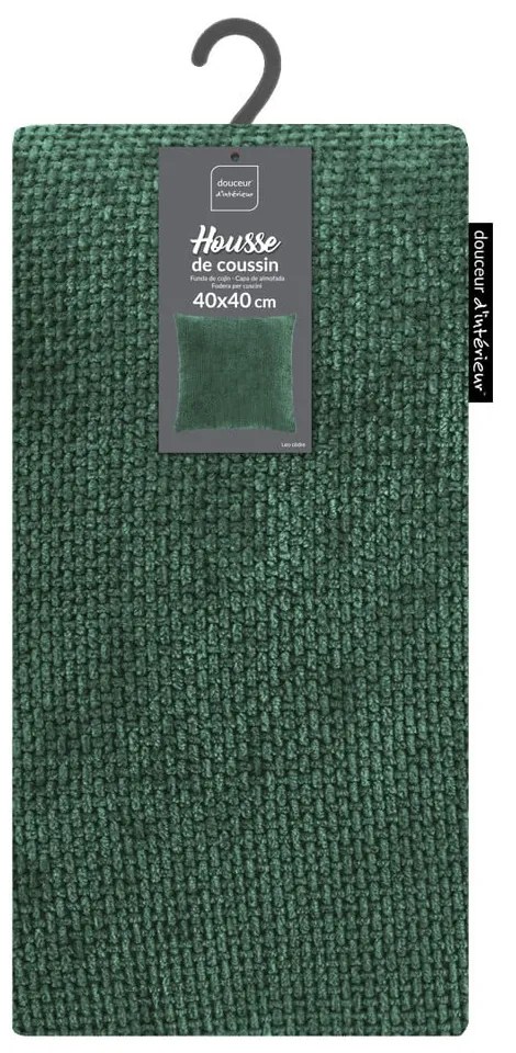 Калъфка за възглавница от шенил 40x40 cm Leo – douceur d'intérieur