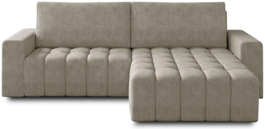 Ъглов диван Keerap-Right-Beige