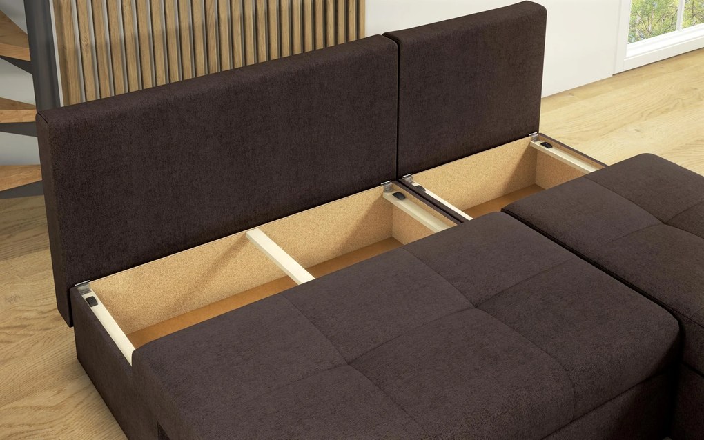 Разтегателен ъглов диван Алето