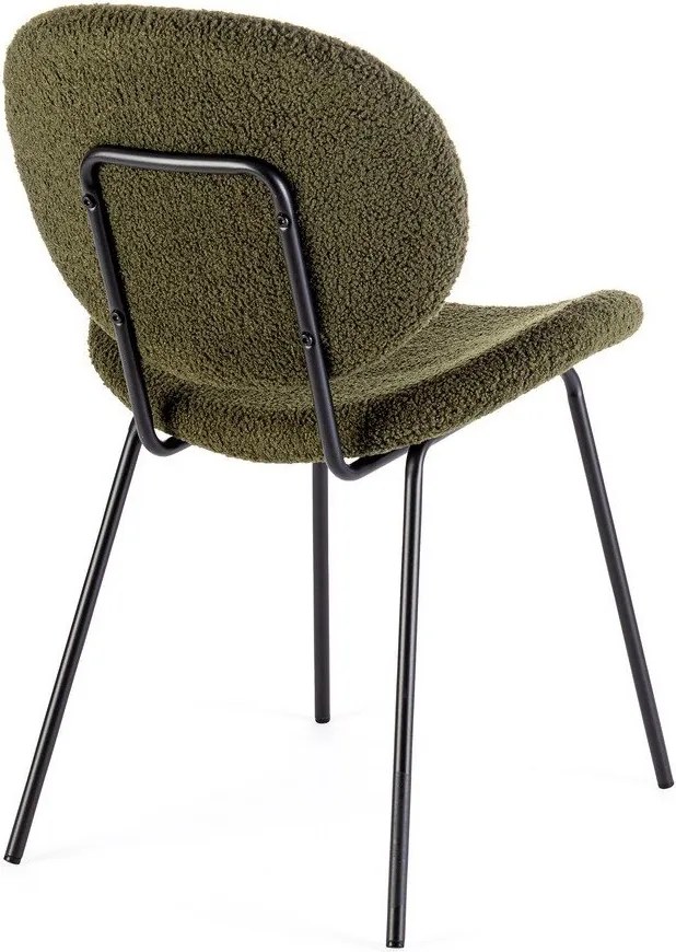 Тапициран трапезен стол в цвят каки Maddie – Yes Everyday