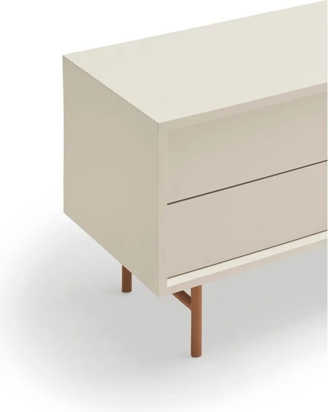 Масичка за телевизор в светлосива тухла 180x56 cm Nube - Teulat