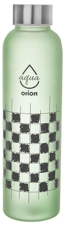 Зелена стъклена бутилка 600 ml Šachovnice - Orion