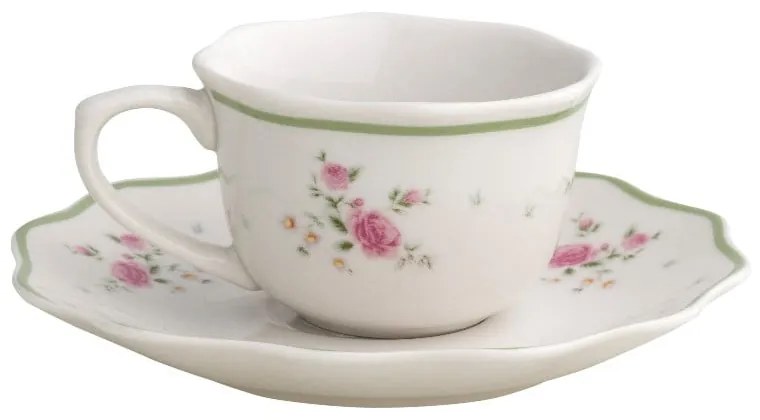Бели порцеланови чаши в комплект 2 бр. за еспресо 90 ml Nonna Rosa – Brandani