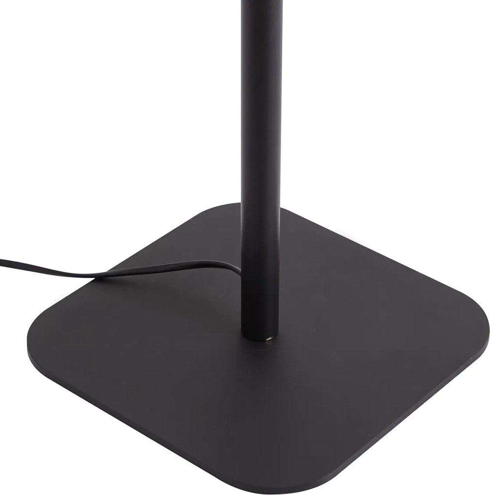 Modern Floor Lamp Black incl. Dimmable LED - Divana