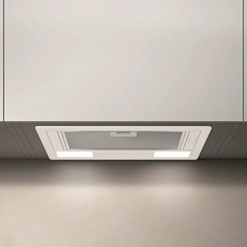 Абсорбатор за вграждане Elica Era C WH 52, 146 W, 52 см, Клас D, 368 м3/ч, LED осветление, Бял