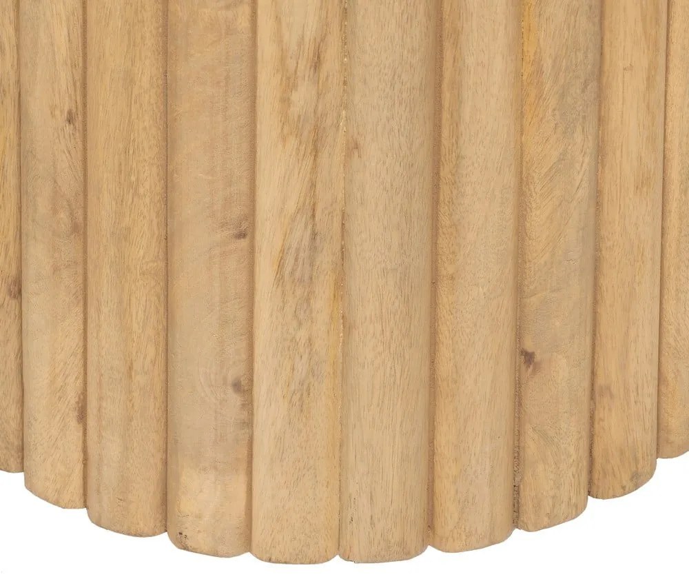 Масичка за кафе от масивно манго в естествен цвят 60x120 cm Montmartre – Ixia