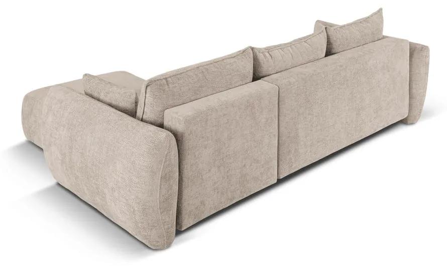Бежов ъглов диван (десен ъгъл) Matera - Cosmopolitan Design