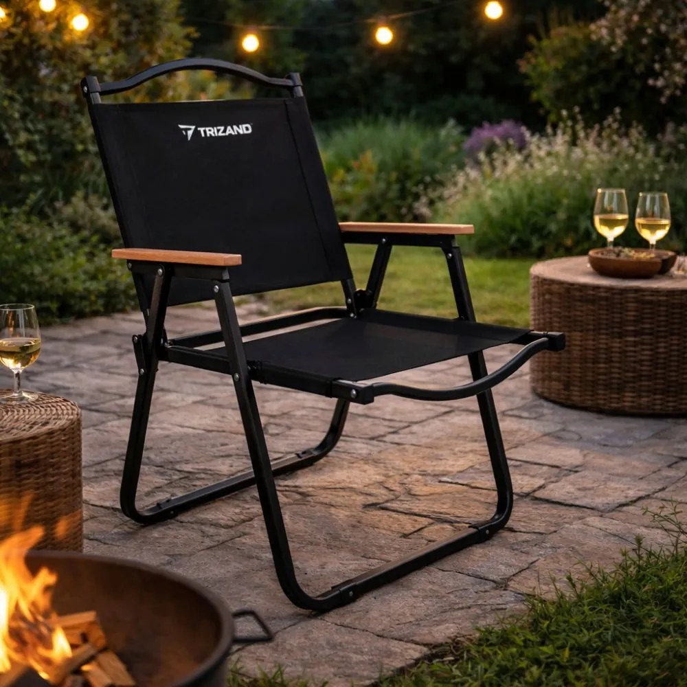 Сгъваем градински, къмпинг стол - градински стол за балкон и тераса