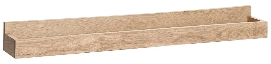 Стенен рафт за снимки от декор от дъб в естествен цвят 80 cm Folk – Hübsch