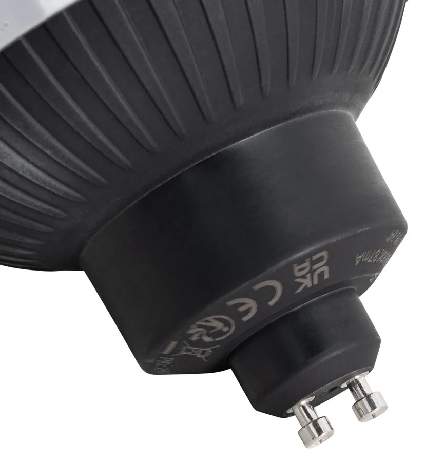 Комплект от 5 димируеми GU10 LED крушки 111мм 10.5W 770 lm 2700K