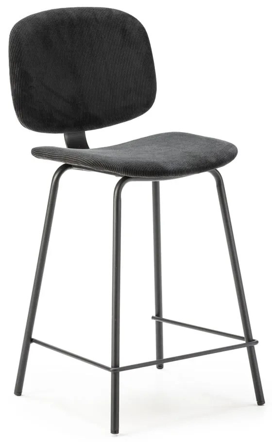 Черни бар столове в комплект от 2 бр. (височина на седалката 66 cm) Arus – Marckeric