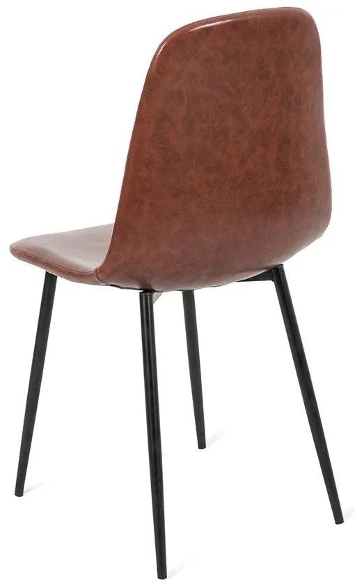 Комплект от 2 кафяви трапезни стола Lissy - Bonami Essentials