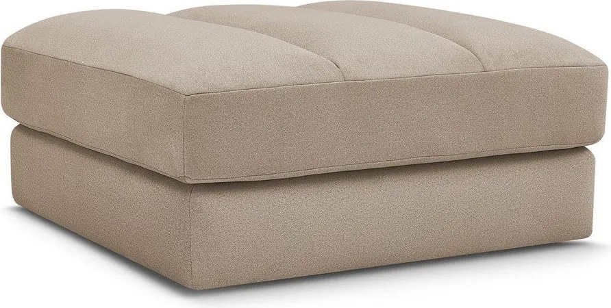 Кафяво-сива кадифена табуретка Sierra – Bobochic Paris