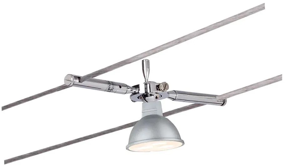 Paulmann 94147 - 1xGU5,3/10W точково осветително тяло TOGO 12V мат хром