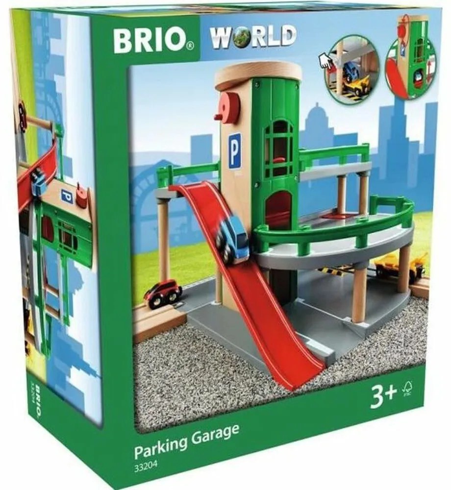 Строителна Игра Brio Garage Rail Многоцветен